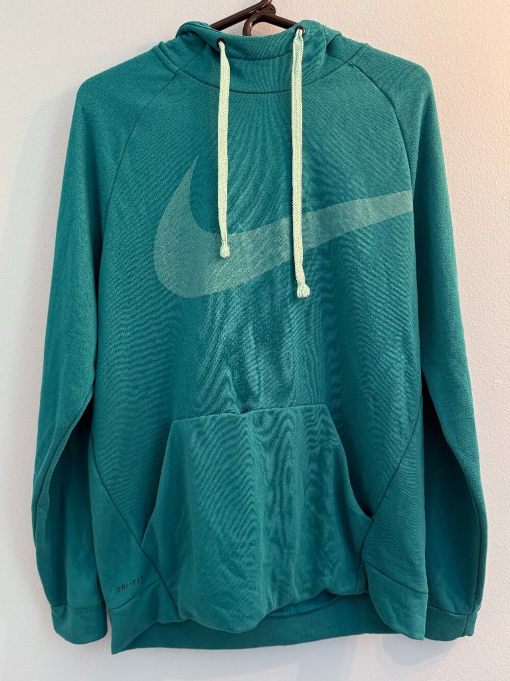 Nike Dri-Fit Teal Sweatshirt Size M